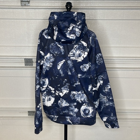Nike Therma-FIT Midnight Navy All Over Print Pullover Mens L Hoodie - Picture 8 of 9